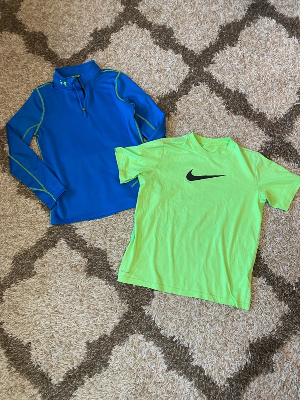 Boys 2PC Under Armour and Nike